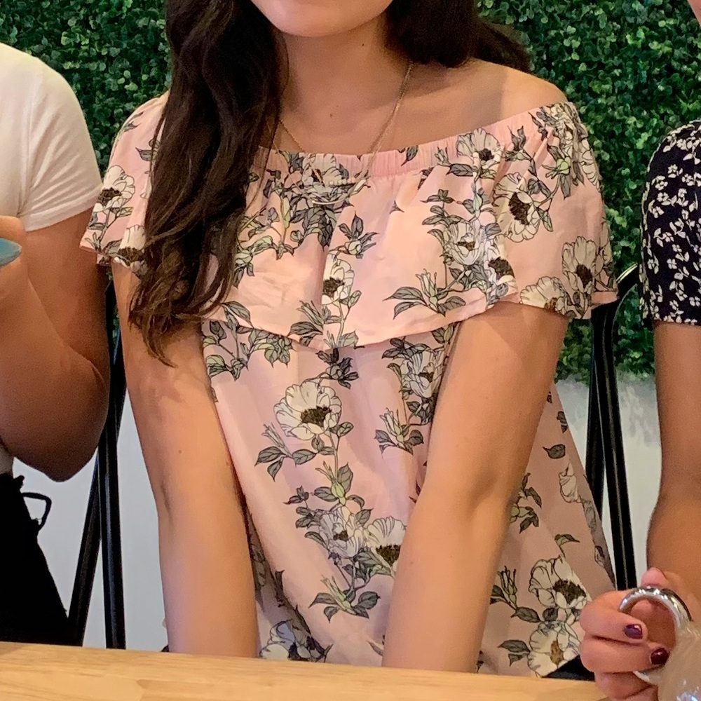 off the shoulders top